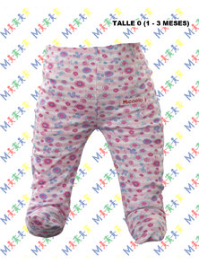 RANITA BEBE INTERLOCK NENA TALLE 1-3 MESES