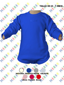 BODY BEBE M/L INTERLOCK COLOR TALLE RN