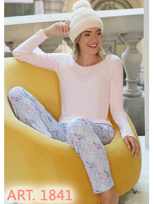PIJAMA DAMA LARGO PUNTILLA TALLE XXL
